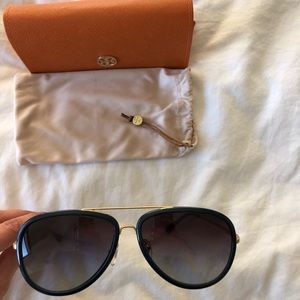 Blue Tory Burch sunglasses